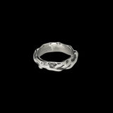 Small Hammered Ring