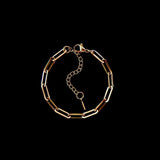 Tiny Link Bracelet Gold