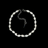 Braided pearl bracelet