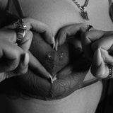 Bunny pearl piercing