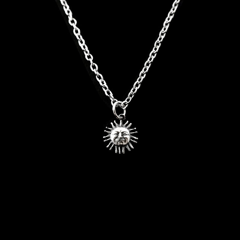 Amazon.com: AeraVida Celestial Embrace Sun Moon and Star .925 Sterling  Silver Necklace | Sun Moon and Star Symbol Necklace | Necklace Gifts for  Women | 18 inch long Pendant Necklace : Clothing, Shoes & Jewelry