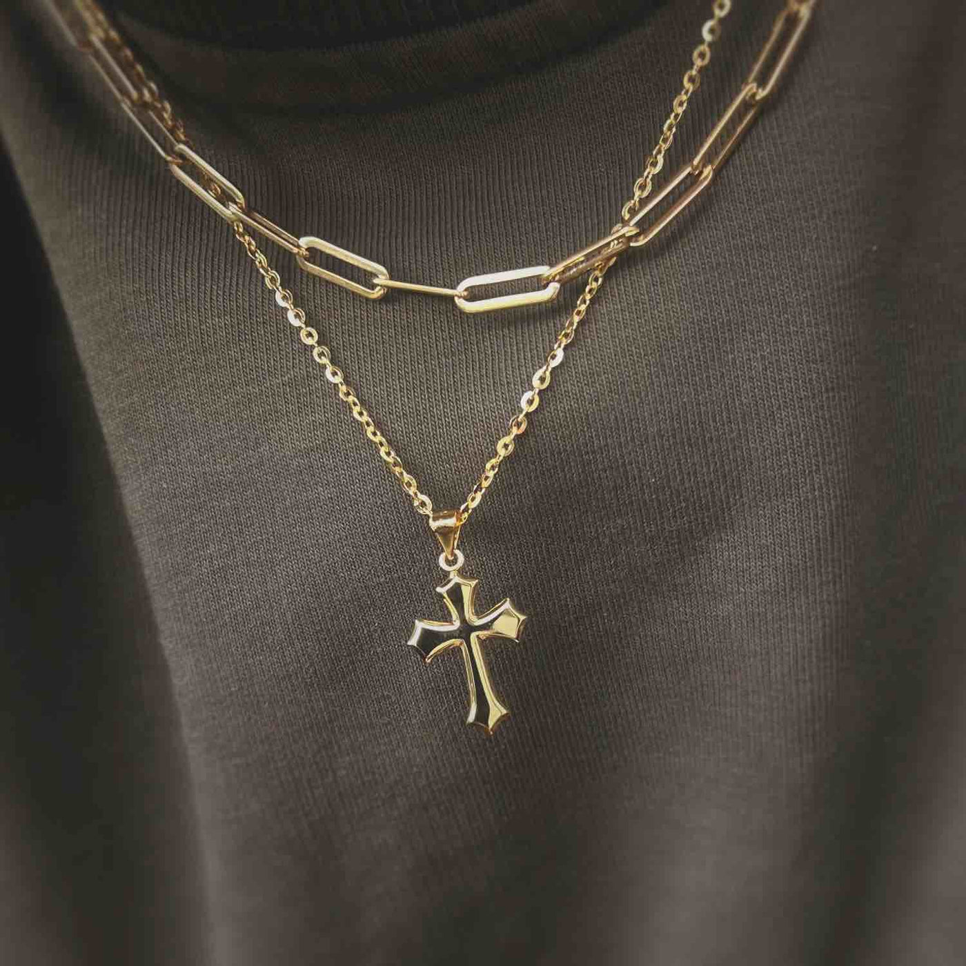 Cross Chain Gold – fainz® Shop