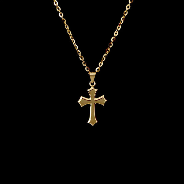 Christian CZ Jesus Cross Necklace For Women Men Stainless Steel Chains  Religion Cross Pendants Choker Jewelry Prayer Gift