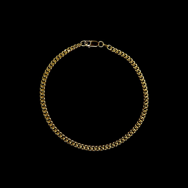 Cuban Link Bracelet 585 Gold