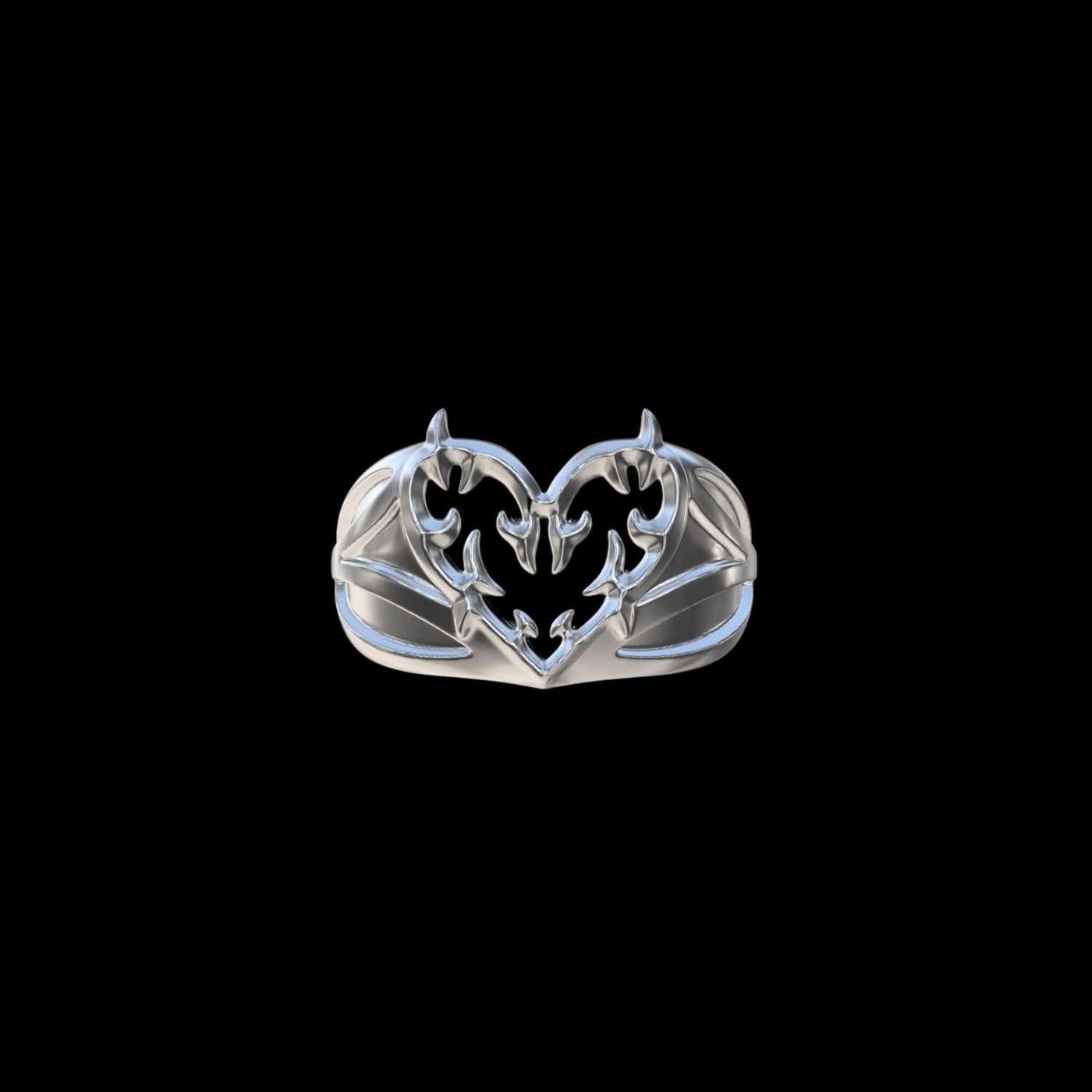 IL Heart Ring Black – fainz® Shop