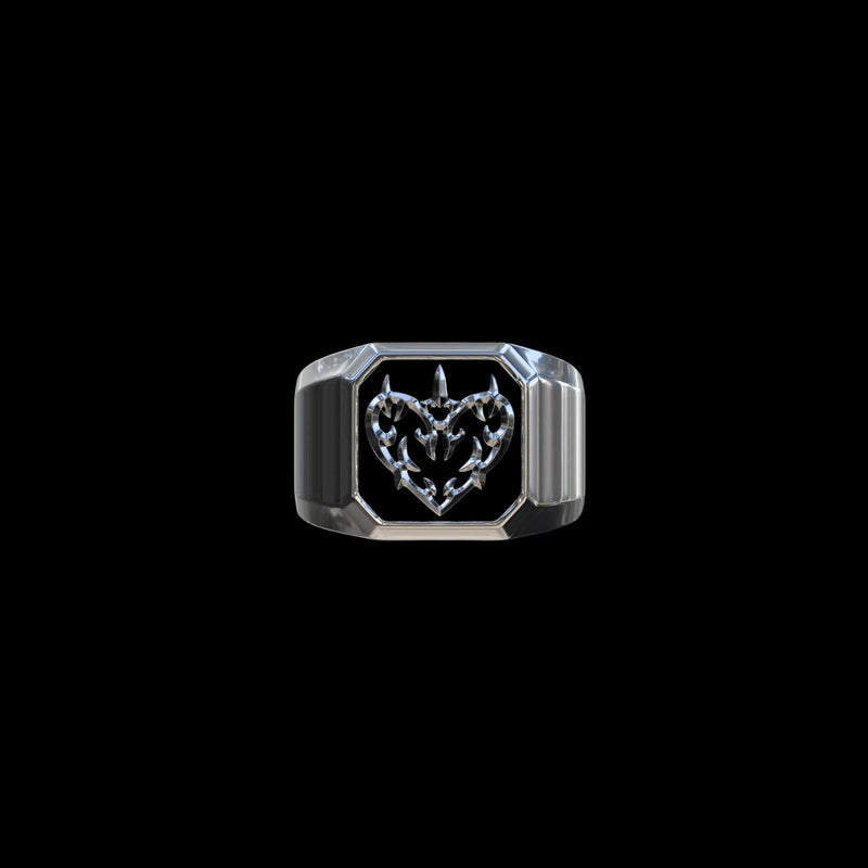 IL Signet Ring Black