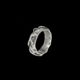 Small Hammered Ring