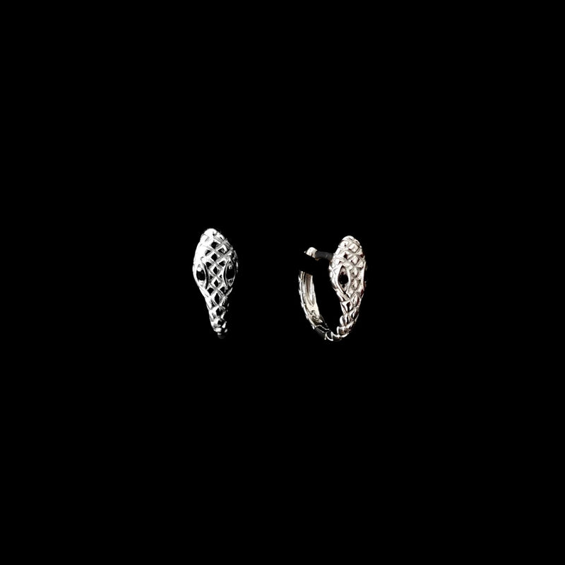 Snake Earring Silver