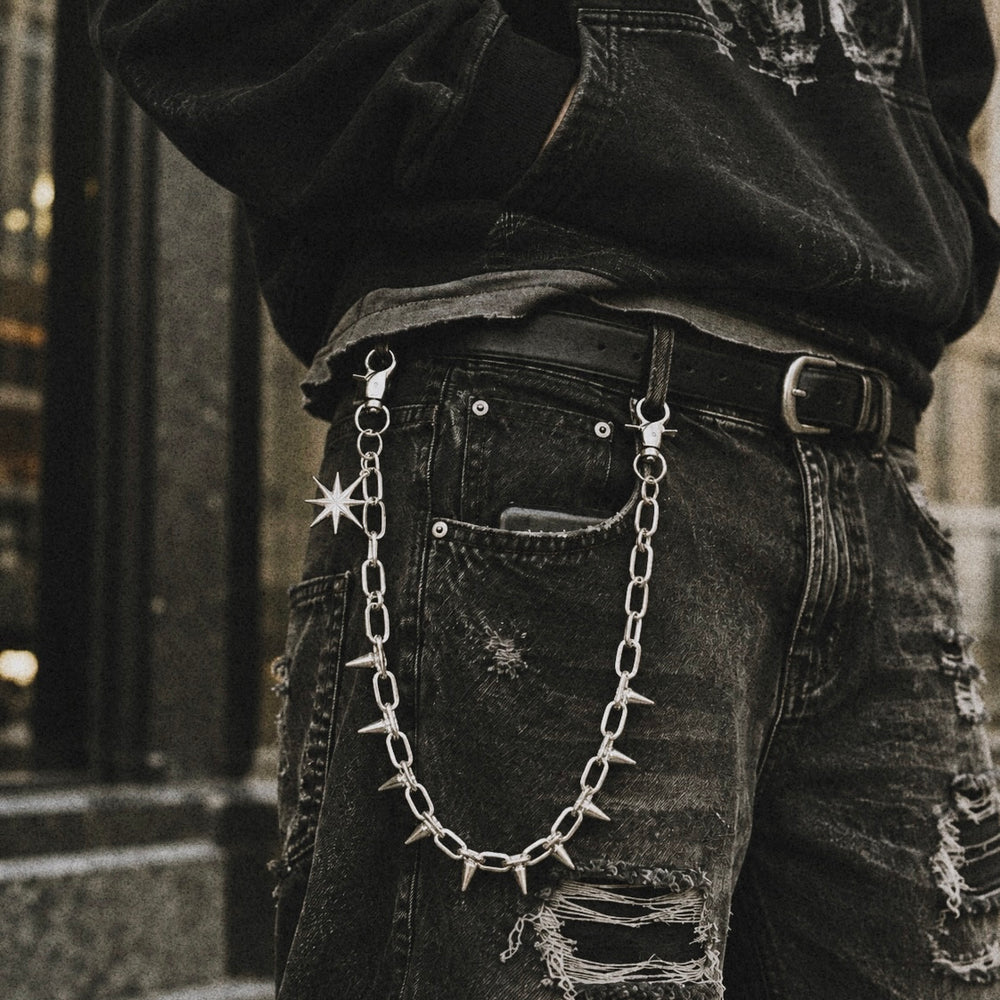 Spiked Wallet Chain – fainz® Shop