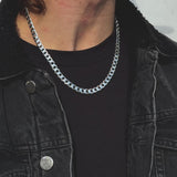 Cuban Link Chain Silver