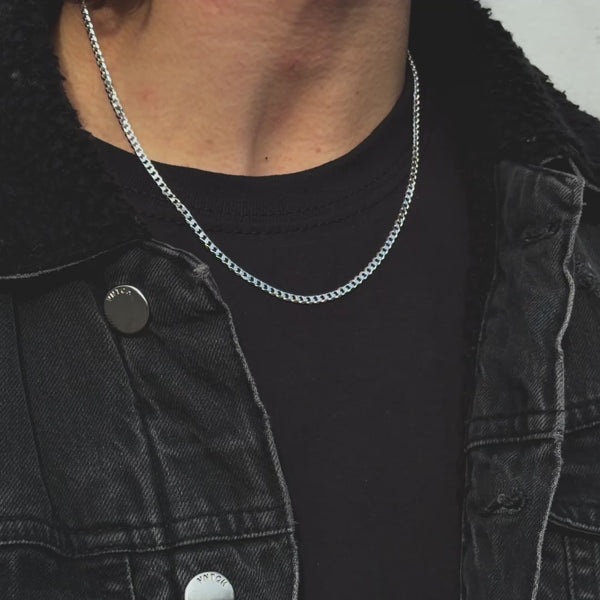 Cuban Link Chain Silver