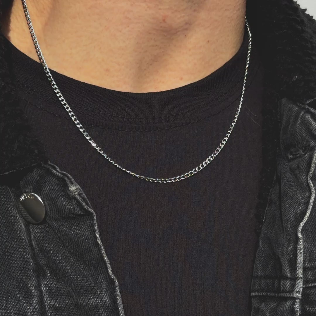 Cuban Link Chain Silver – fainz® Shop