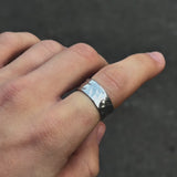 Hammered ring