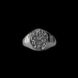 Snake ring silver